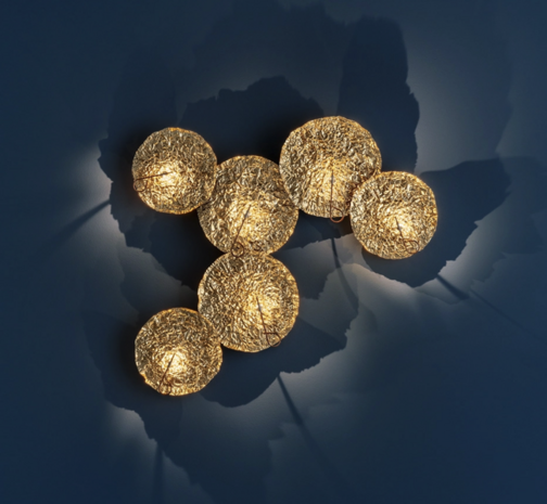Golden Moon plafond/wandlamp Catellani&Smith