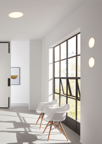 City 2.6 led ip44 inbouw plafondlamp Wever & Ducre 