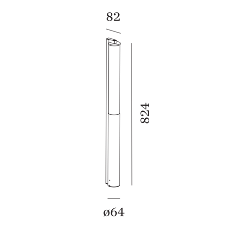 Ribelle 2.0 IP65 outdoor vloerlamp Wever & Ducre 