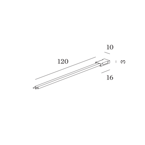 Mini connector Led strip Wever & Ducre 