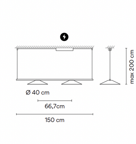 Circus 0196 hanglamp Vibia 