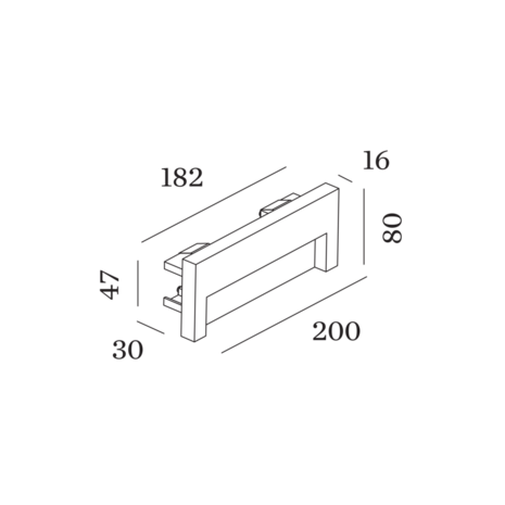 Reto 2.0 wandlamp Wever & Ducre 