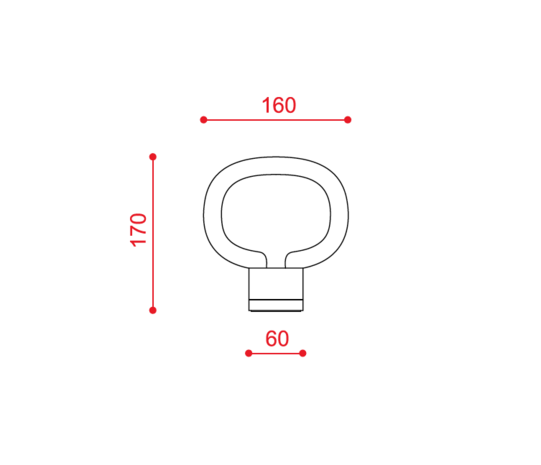 552.36l LED Nabila tafellamp Tooy