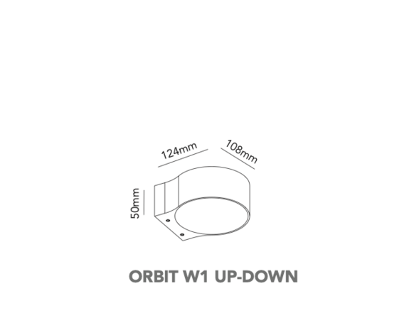 Orbit w1 wandlamp Light Point