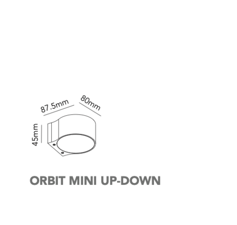 Orbit mini wandlamp Light Point