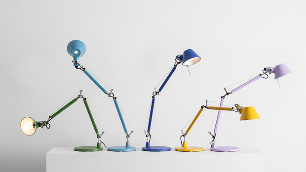 Tolomeo Micro Color Matte tafellamp Artemide 