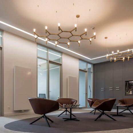 Crown plana mega hanglamp Nemo Lighting  