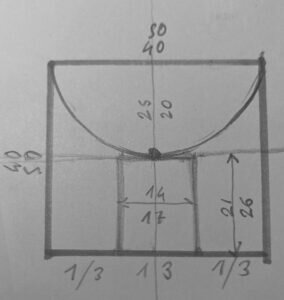 Ala Big black/white tafellamp Axis71