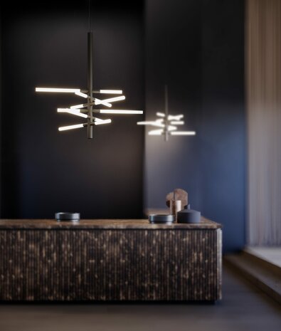 Bianca SO double hanglamp Contardi