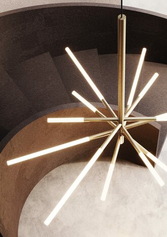 Bianca SO double hanglamp Contardi