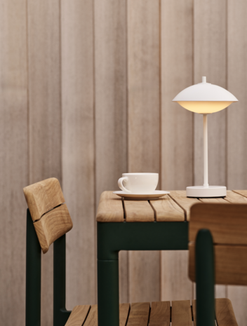 Clam portable table - tafellamp - Fritz Hansen 