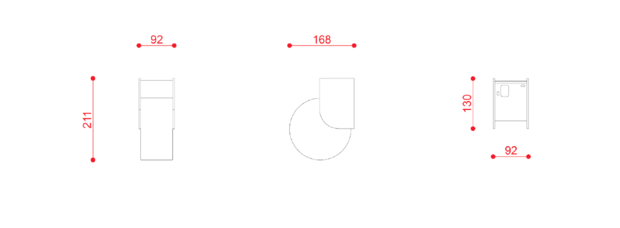 510.41 Stilla wandlamp Tooy