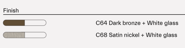 510.41 Stilla wandlamp Tooy