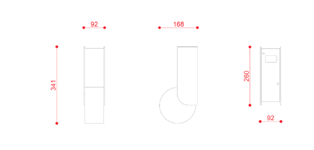 510.42 Stilla wandlamp Tooy