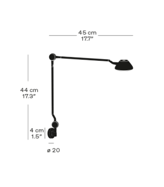 AQ01 wall - wandlamp - Fritz Hansen 