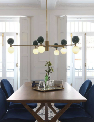 Dalt C1280/6&nbsp;hanglamp Aromas