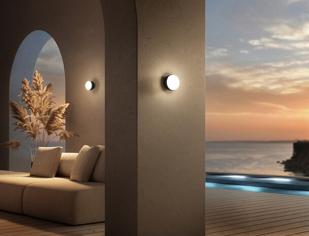 Kiki Bud AP wall/ceiling outdoor wandlamp Contardi