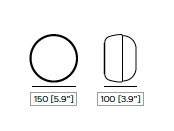 Kiki Bud AP wall/ceiling outdoor wandlamp Contardi