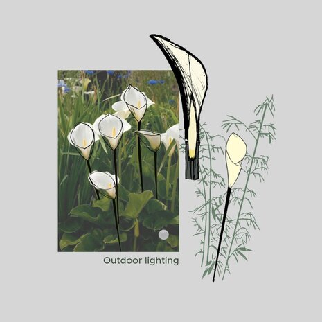 Bloom Long driver onboard outdoor vloerlamp Contardi