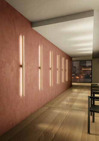 Fly XL 2400 AP wall wandlamp Contardi