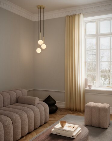 Miira 3 large opal hanglamp Nuura 