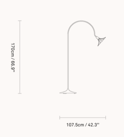 Petalii Floor vloerlamp Nuura 