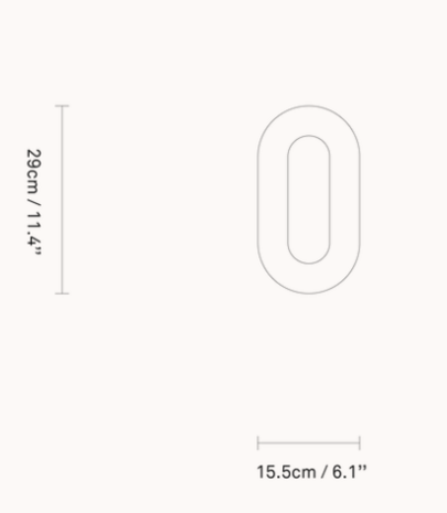 Sasi Small wandlamp Nuura 