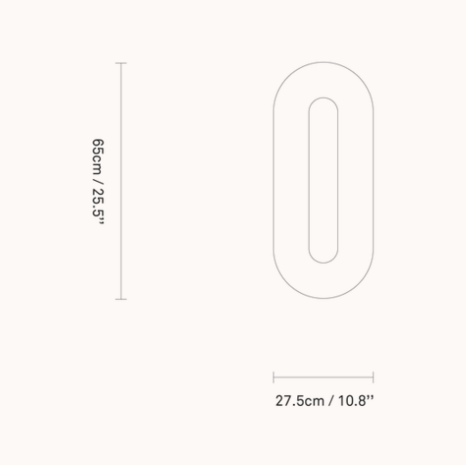 Sasi Large wandlamp Nuura 