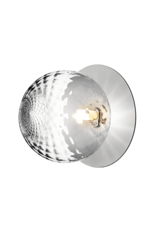 Liila 1 optic clear large IP44 wandlamp Nuura 