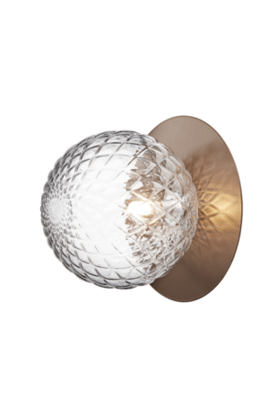 Liila 1 optic clear large IP44 wandlamp Nuura 