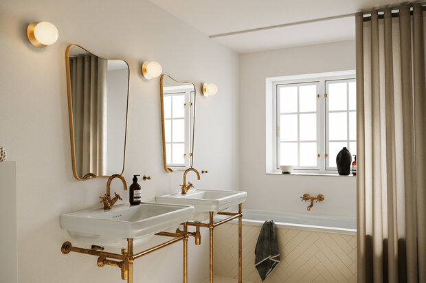 Liila 1 opal small IP44  wandlamp Nuura 