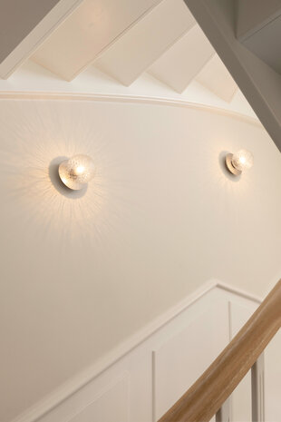 Liila 1 optic clear small IP44 wandlamp Nuura 