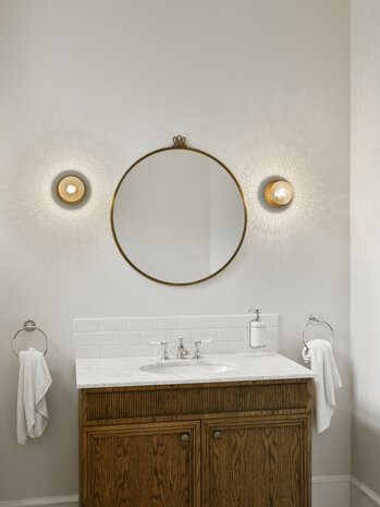 Liila 1 optic clear small IP44 wandlamp Nuura 