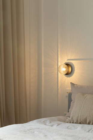Liila 1 optic clear small IP44 wandlamp Nuura 