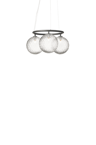 Miira 3 Circular optic clear hanglamp Nuura 