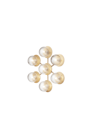 Liila Star optic clear wandlamp Nuura 