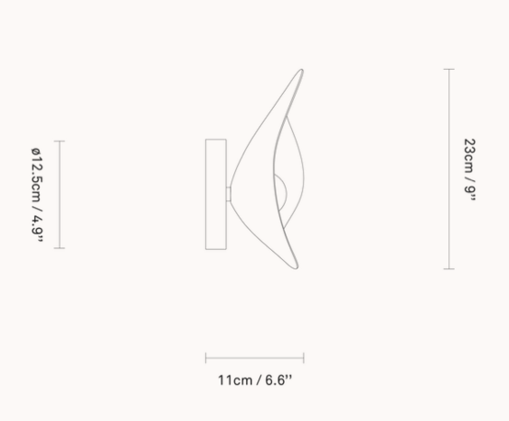 Florii 1 Wall wandlamp Nuura 