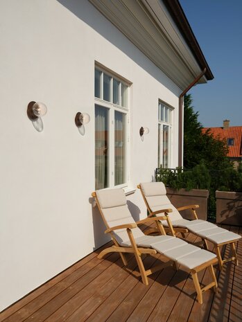 Liila 1 optic clear outdoor IP54  wandlamp Nuura 