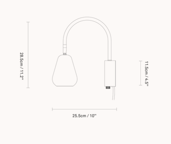 Anoli Spot wall wandlamp Nuura 