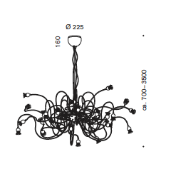 Poppy suspension 30 hanglamp Serien lighting 
