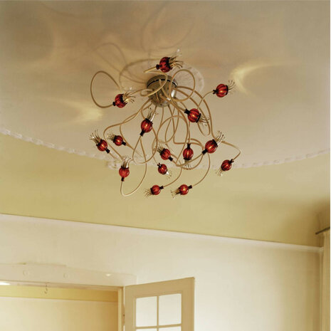 Poppy ceiling 15 plafondlamp Serien lighting 