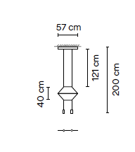 Wireflow Lineal 0320 hanglamp Vibia 