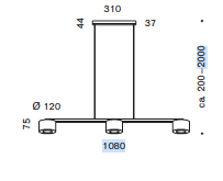 Reef suspension 3 hanglamp Serien Lighting 