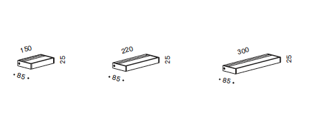 Sml 220 led wandlamp Serien Lighting  