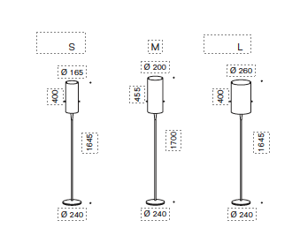 Club M led vloerlamp Serien Lighting  