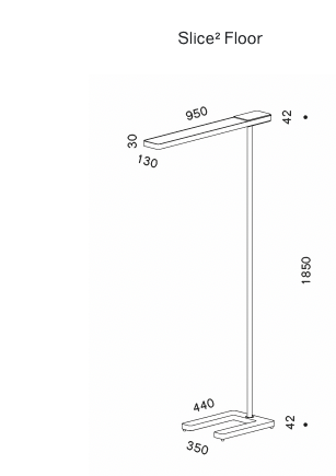 Slice vloerlamp Serien Lighting  
