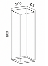 Reflex Ceiling S 600 plafondlamp Serien Lighting 