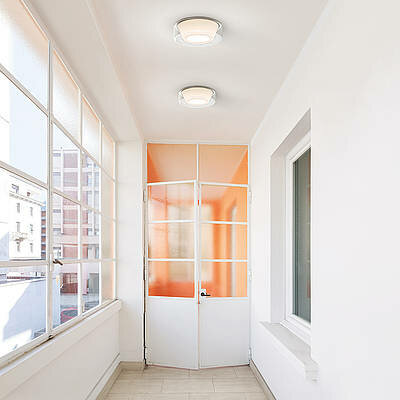 Curling (S) Acrylglas led plafondlamp Serien Lighting  