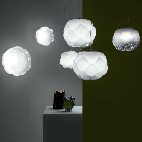 Cloudy &Oslash; 26 cm hanglamp Fabbian 