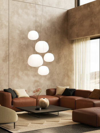 Lumi mochi led &Oslash;38&nbsp;cm hanglamp Fabbian 